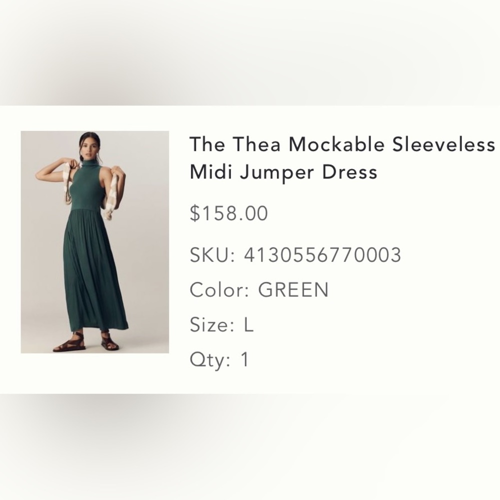 Anthropologie Thea Dress